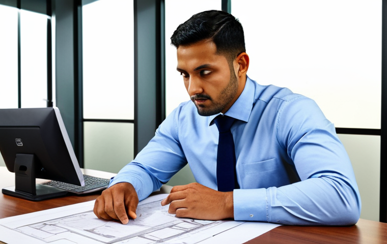 호주 시민권과 영주권 취득 방법 - Skilled Migrant Professional**
"A professional engineer, fully clothed in appropriate office attire...