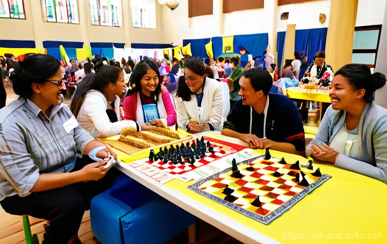화이트 오스트레일리아 정책과 폐지 - **Prompt 1: "A lively and diverse urban park scene on a warm, sunny afternoon. Families and individu...
