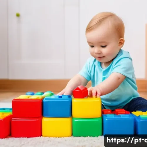 Home 30 호주에서 사업 시작하는 방법 - **Prompt:** "A toddler wearing a diaper, happily playing with colorful building blocks on a soft pla...